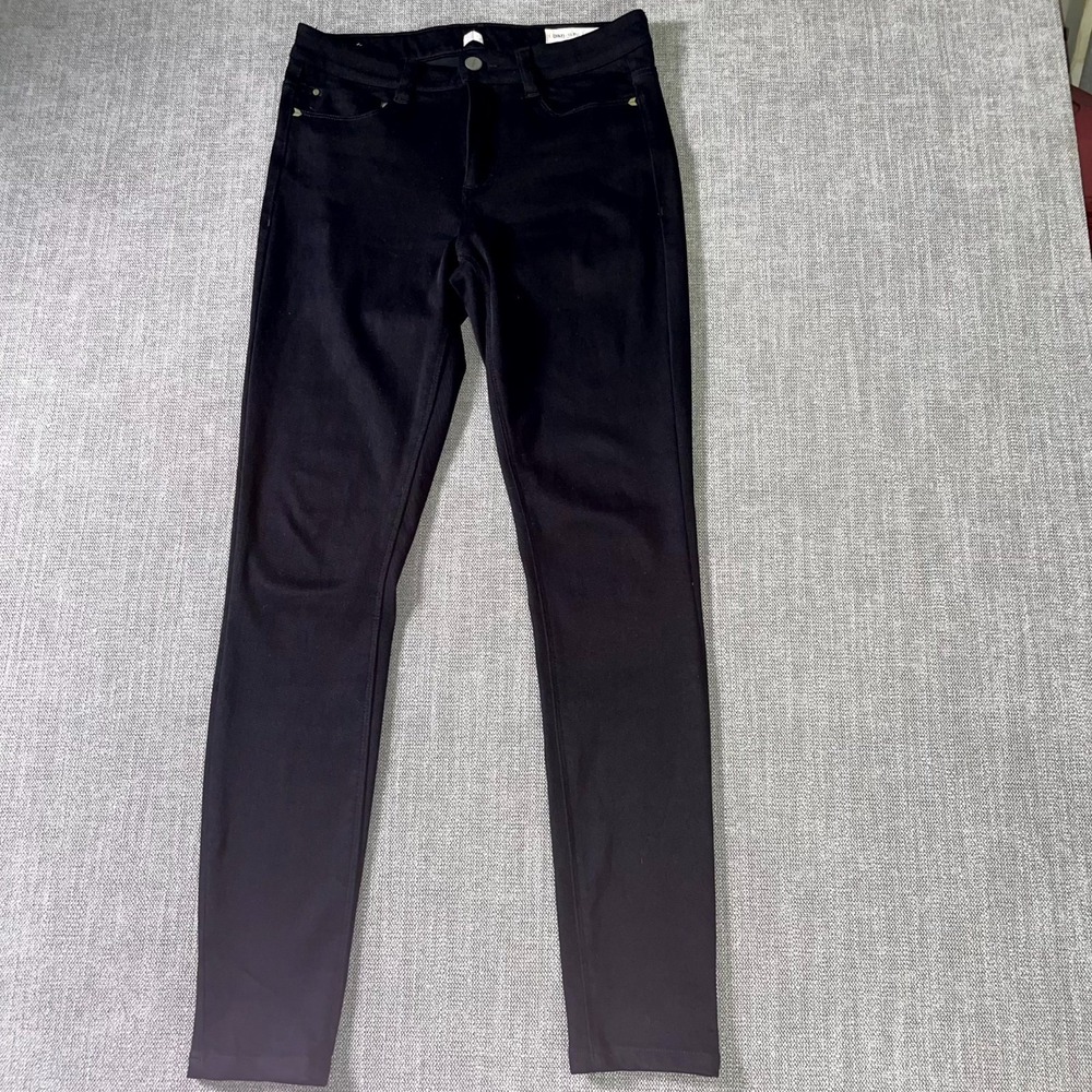 Banjara Skinny Jeans Womens 28 Black Denim Dark Wash Mid Rise Slim Fit Classic